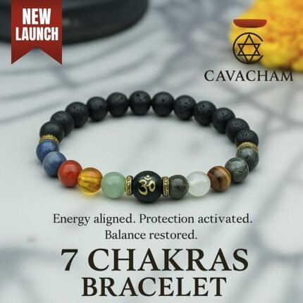 Cavacham 7 Chakras Bracelet