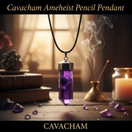 Cavacham Amethyst Pencil Pendant