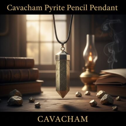 Cavacham Pyrite Pencil Pendant