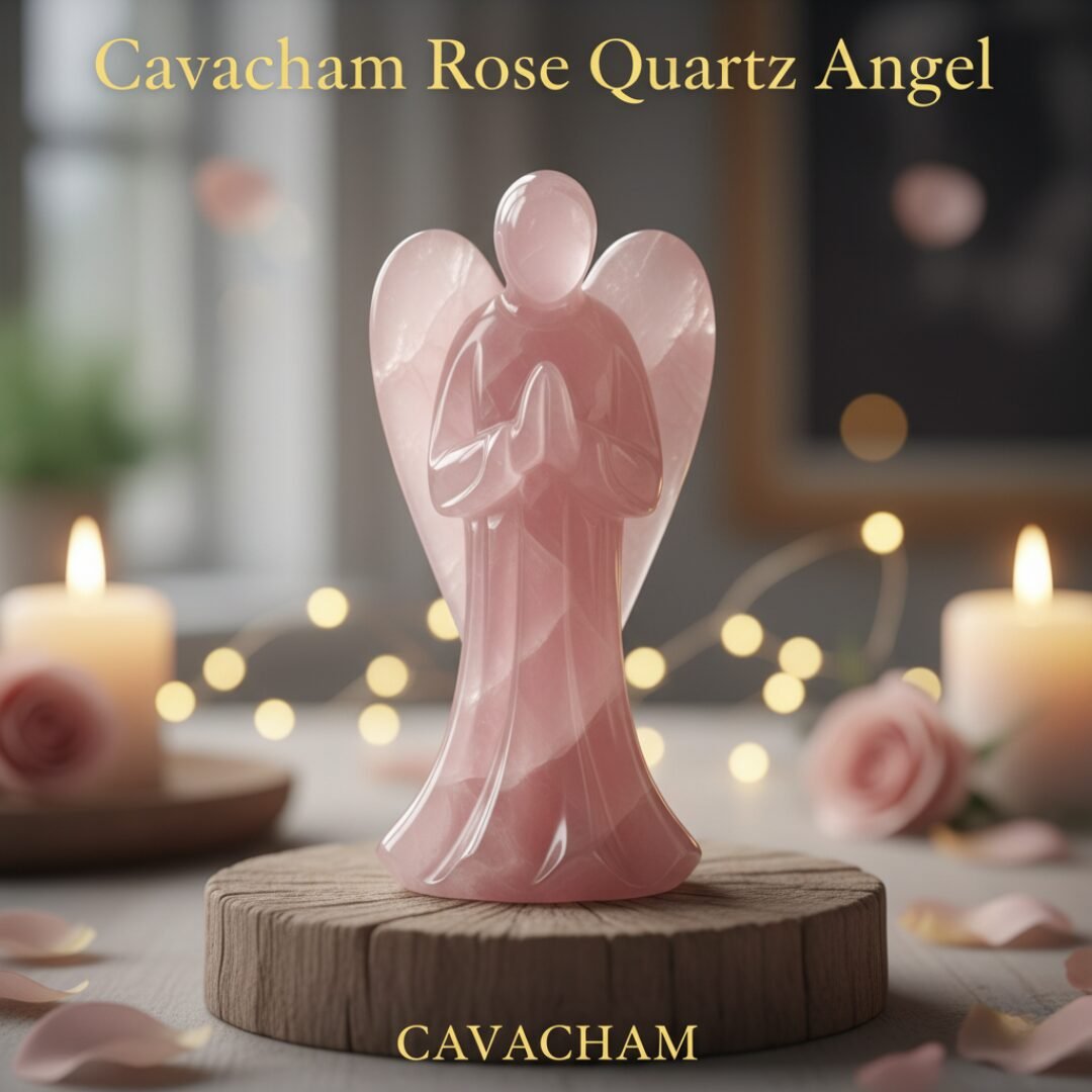 Cavacham Rose Quartz Angel Cavacham Rose Quartz Angel