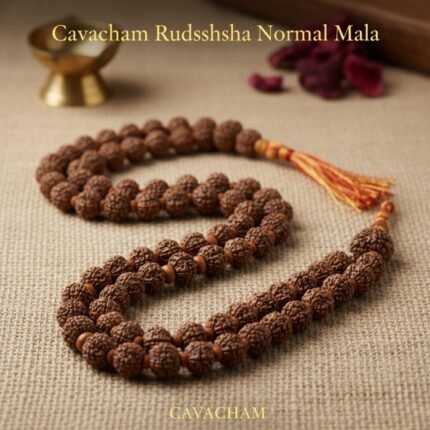 Cavacham Rudraksha Normal Mala