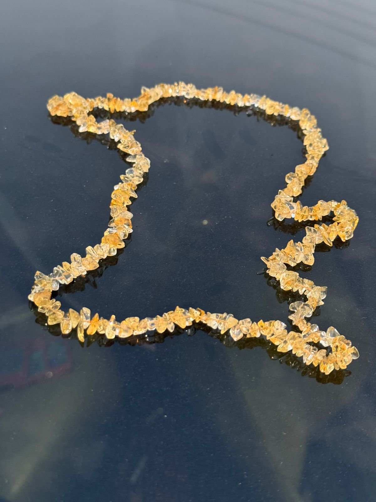 Cavacham Citrine Uncut Mala Cavacham Citrine Uncut Mala