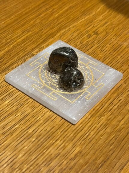 Cavacham Selenite Square Plate