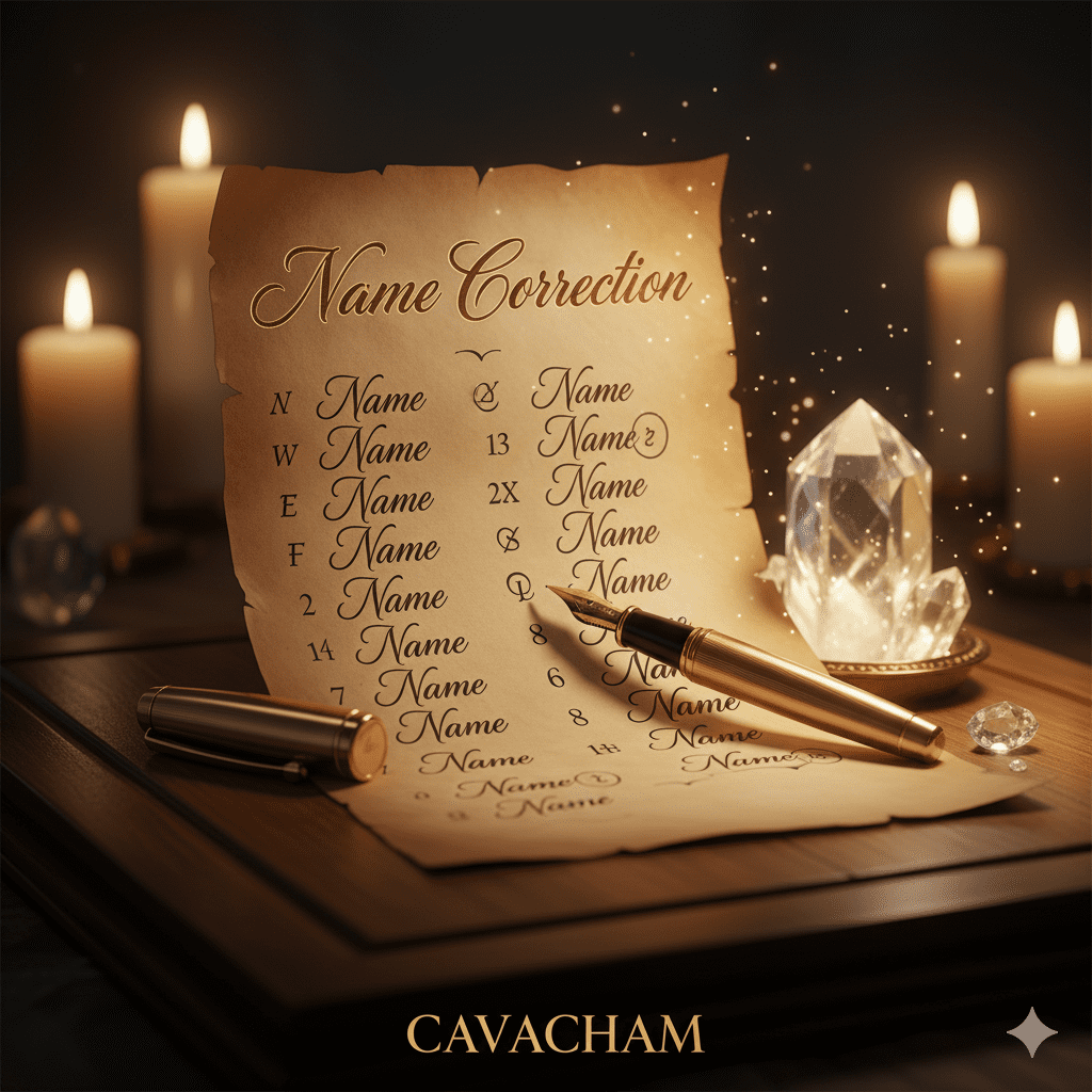 Name Correction
